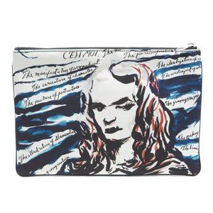 Dior Homme x Raymond Pettibon Mona Lisa Clutch F/W 19/20